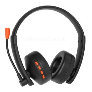 Meetion HP003 Telephony Headset with Noise Cancelling Mic – Comfortable Office Call Center Headphones | Dual 3.5mm Jack | Soft Ear Cushion | Durable Wired Headset for Laptop & PC